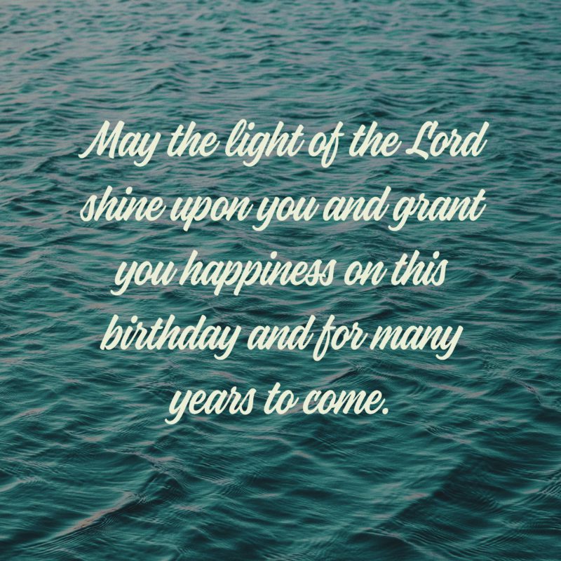 cute religious birthday wish