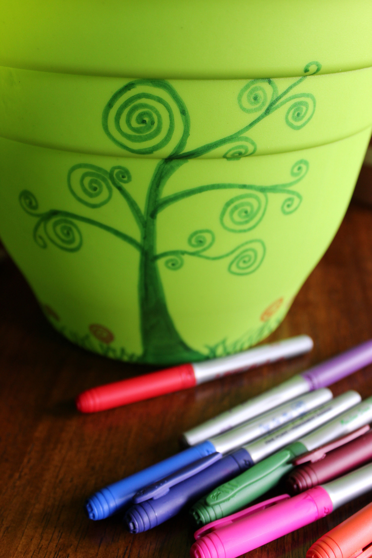 Diy Fairy Garden And Other Flower Pot Painting Ideas Shutterfly,Back Side Easy Mehandi Designs For Hands